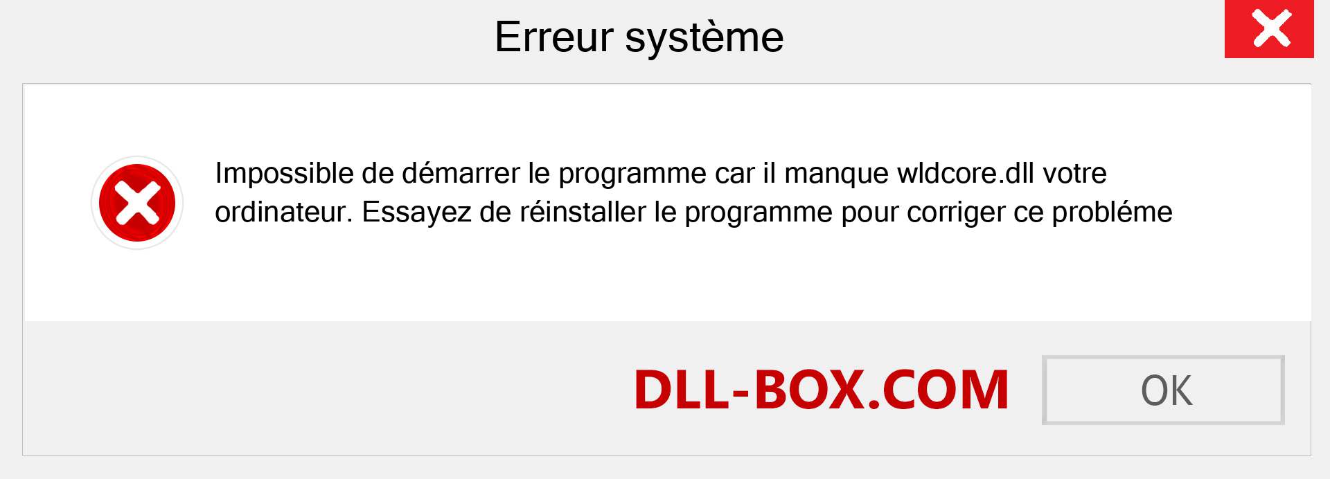 Le fichier wldcore.dll est manquant ?. Télécharger pour Windows 7, 8, 10 - Correction de l'erreur manquante wldcore dll sur Windows, photos, images